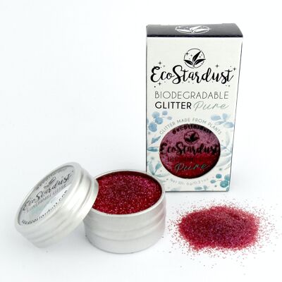 EcoStardust Chunky Vivid Fuchsia biodegradable Eco-glitter