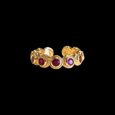 NOMEOLVIDES Ruby Ring