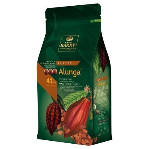 CACAO BARRY - GAMME PURETE - Alunga™ 41% - 1KG - PISTOLES