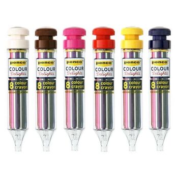 Crayon Hightide Penco 8 couleurs 2