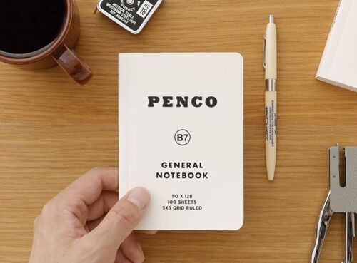 Hightide Penco Soft PP Notebook Grid, B7