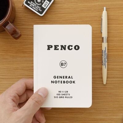 Hightide Penco Soft PP Notebook Grid, B7