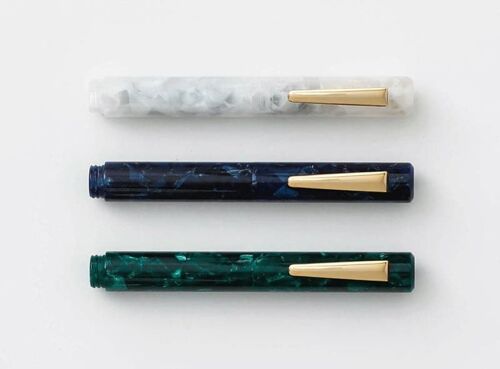 Hightide Attache Marbled Fountain Pen