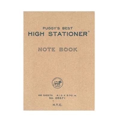 Hightide Puggy's Pocket Notebook