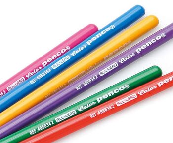 Lot de 6 crayons de couleur Hightide Penco 5