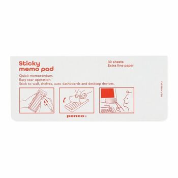 Hightide Penco Sticky Memo Pad hebdomadaire 5