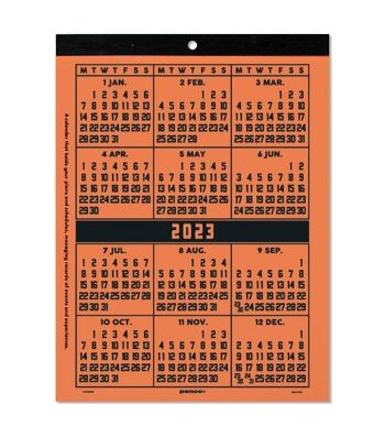 Penco 2023 Calendrier O-S A4 5