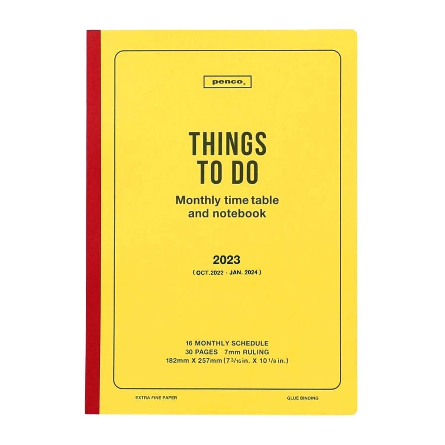 Hightide Penco 2023 Cose da fare - Agenda mensile B5