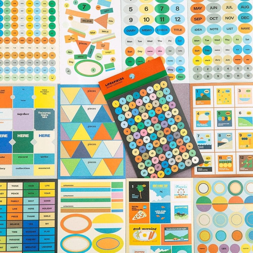 Collezione di adesivi Livework Life & Pieces