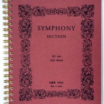 Lebenssymphonie-Notizbuch A5