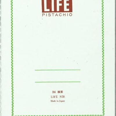 Libreta Life Pistacho -- B6