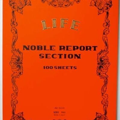 Bloc de notas Life Noble Report, A4