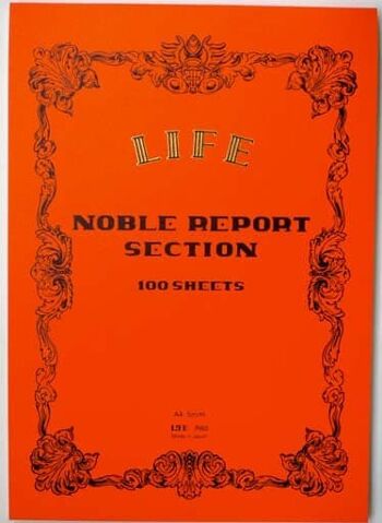 Bloc-notes Life Noble Report, A4 1