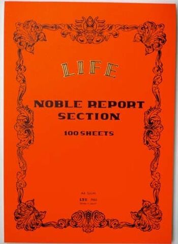 Bloc-notes Life Noble Report, A4 2