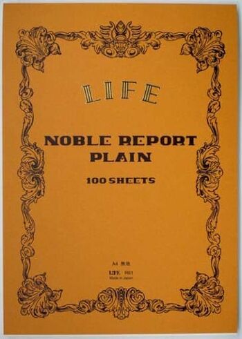 Bloc-notes Life Noble Report, A4 3