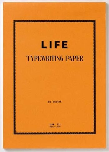 Papier à écrire de la vie -- A4 1