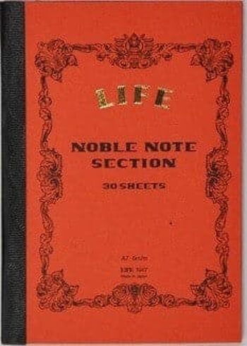 Carnet Noble de la vie -- A7 2