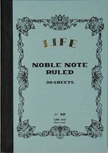 Carnet Noble de la vie -- A7 4