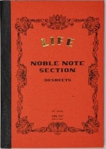 Carnet Noble de la vie -- A7 7