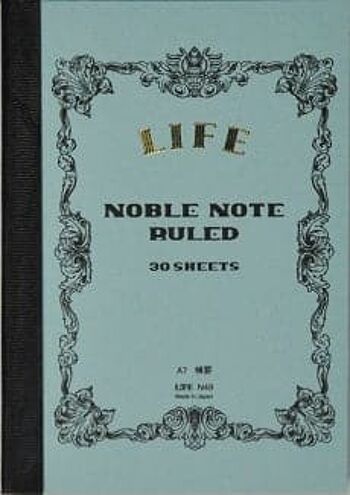 Carnet Noble de la vie -- A7 5