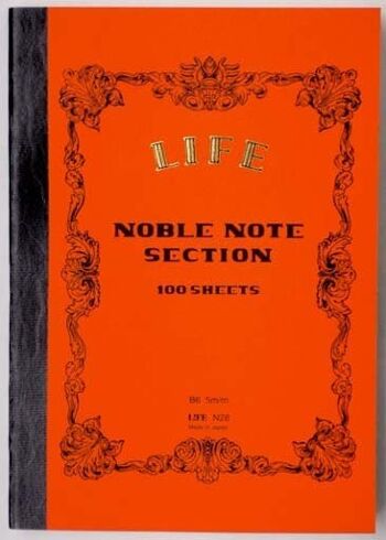 Carnet Noble de la vie -- B6 3