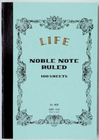 Carnet Noble de la vie -- B6 4