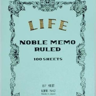 Bloc-notes Life Noble -- B7