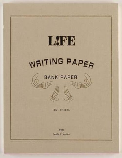 Life Bank Writing Paper 100 sheets - Large