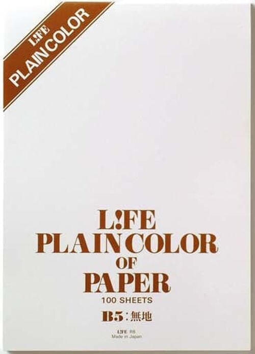 Life Plain Report Pad - B5