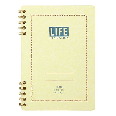Cuaderno Life Cinnamon, forrado, B6