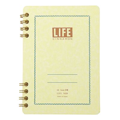 Cuaderno Life Cinnamon, Graph, A6