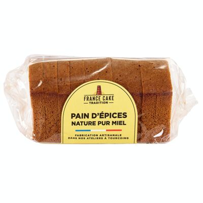 Pure honey sliced ​​natural gingerbread - France Cake Tradition