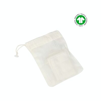 Bulk organic cotton infusion bags