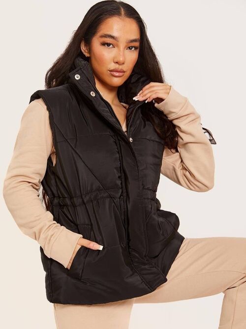 Front Panel Straight Line Gilet