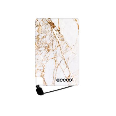 Batterie externe Modèle S - Design Luxury Marble