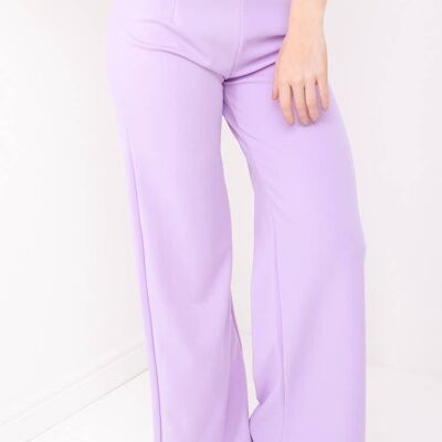 High Waisted Flare Trousers