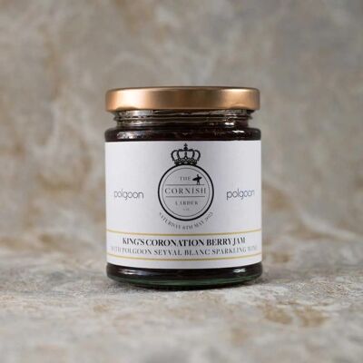 *LIMITED EDITION* Kings Coronation Mixed Berry Jam W/ Polgoon Sparkling Wine