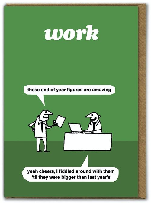 Amazing Figures Card by Modern Toss