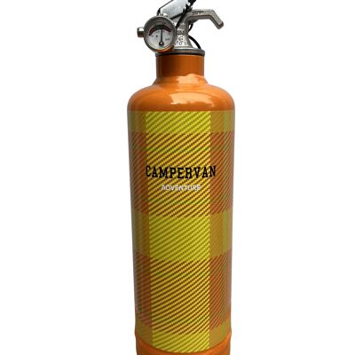 Campervan ORANGE Extinguisher/ Feuerlöscher / Feuerlöscher