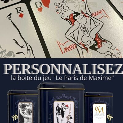 Le Paris de Maxime Luxe – Kartenspiel im Luxuspaket