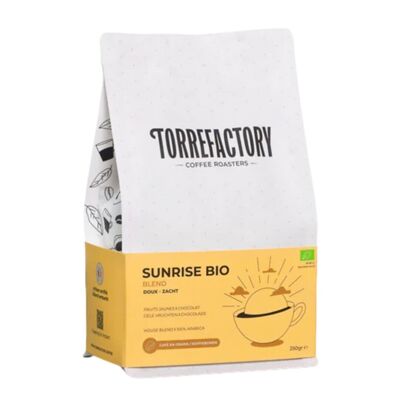 Fair Trade & Organic Torrefactory Coffee - Ground - Sunrise Bio