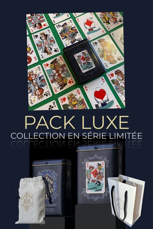 La Marine d'André Luxe - Jeu de cartes Pack Luxe