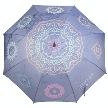 Parapluie Chakra avec poignée en liège 1