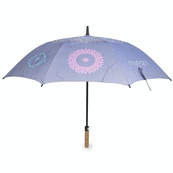 Parapluie Chakra avec poignée en liège 2