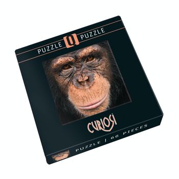Curiosi Puzzle Q "Animal 9", 66 pièces de puzzle uniques 1