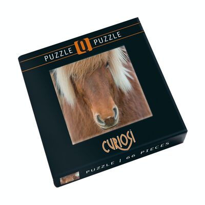 Curiosi Puzzle Q "Animal 11", 66 pezzi di puzzle unici