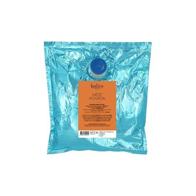 Pepper, tomato and katiki meze 1.8kg - pasteurized bag