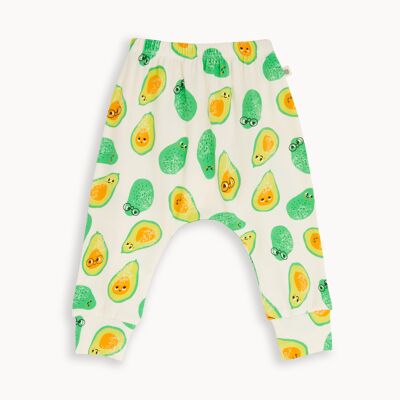 Camber - Pantalón hareem de aguacate