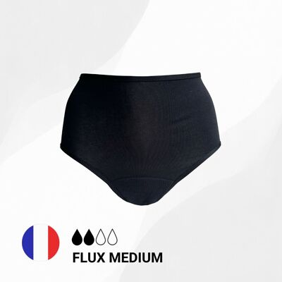 Culotte menstruelle taille haute Médium