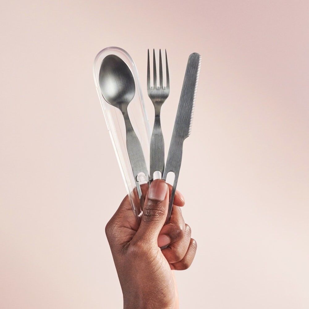 Gobi nomadic stainless steel cutlery